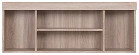 Ράφι Damis 110x22.5x39.5εκ Σονόμα Κρεμαστό με mdf Λεπτομέρεια