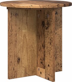 vidaXL Βάση φυτών 2 τμχ. Παλαιωμένο ξύλο 40 x 40 x 40 cm