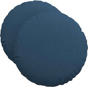 vidaXL Μαξιλάρια καθισμάτων 2 pcs Μπλε Ø50 x 19 εκ ύφασμα