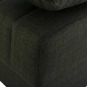 ΚΑΝΑΠΕΣ ΚΡΕΒΑΤΙ ANDRI ΤΡΙΘΕΣΙΟΣ DARK OLIVE  180x72x77 εκ.