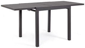 Επεκτεινόμενο Τραπέζι Pelagius YK13 Μαύρο 83/166x80x75εκ. - Μαύρο