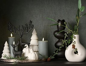 ΤΕΧΝΗΤΆ ΦΥΤΆ SUGAR SPRUCE HANGING WITH GLITTER PLASTIC GREEN