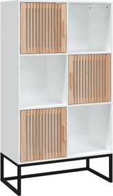 vidaXL Ντουλάπι Λευκό 70 x 35 x 125 εκ. από Επεξεργασμένο Ξύλο