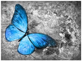 Φωτοταπετσαρία - Blue butterfly 300x231