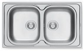 Maidsinks by Pyramis Coventry Inox Ανοξείδωτος Νεροχύτης 80 cm
