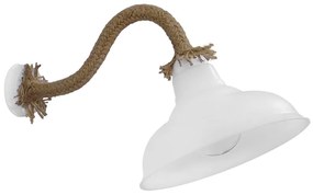Απλίκα Τοίχου Heronia Public 31-1179 Rope/White