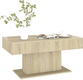 vidaXL Τραπεζάκι Σαλονιού Sonoma Δρυς 96x50x45 εκ. από Επεξεργ. Ξύλο