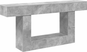 vidaXL Σκυρόχρωμο Γκρι 160 x 30 x 74 εκ
