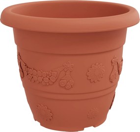vidaXL Γλάστρες φυτών 24 pcs Κεραμιδί Ø 34 x 28 εκ Πλαστικό