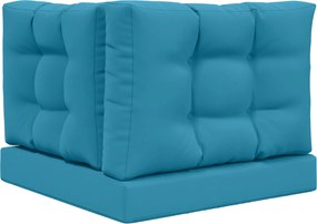vidaXL Μαξιλάρι Καναπέ Εξωτερικού Χώρου 3 pcs Βασιλικό Μπλε
