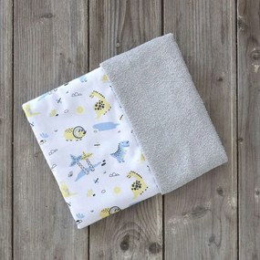 Πετσέτα Θαλάσσης Παιδική - Beach Dino Multi Nima Beach 75x75cm 100% Cotton