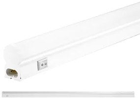 POWERTECH LED φωτιστικό τοίχου T5-0001-150 22W, 4000K, 150cm IP20, λευκό