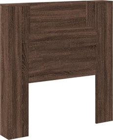 vidaXL Κεφαλάρι Καφέ δρυς 100 x 16,5 x 103,5 cm Επεξεργασμένο ξύλο