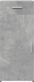 vidaXL Ντουλάπι Γκρι Σκυροδέματος 40x42,5x93 εκ. Επεξεργασμένο Ξύλο