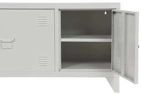 Τηλεόραση Home ESPRIT Λευκό Μέταλλο 120 x 40 x 58 cm