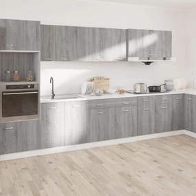 vidaXL Έπιπλο Με Συρτάρι Lyon Γκρι Sonoma 50x46x81,5 εκ. Επεξεργ. Ξύλο