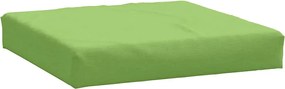 vidaXL Μαξιλάρι Παλέτας Πράσινο 60x60x9,5 εκ. Ύφασμα