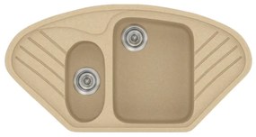 Sanitec Classic 302 Granite Cappuccino Νεροχύτης