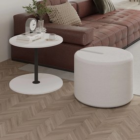 Σετ Βοηθητικών Τραπεζιών Λευκό REUBO 43x43x47