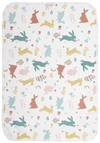 Σελτεδάκι Βρεφικό Bunny Multi Nima 55x75cm 100% Βαμβάκι