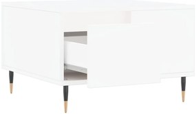 vidaXL Τραπεζάκι Σαλονιού Λευκό 55x55x36,5 εκ. από Επεξεργασμένο Ξύλο