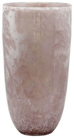 Βάζο Φυσητό Φυσαλίδες 15-00-23915 Φ20x35,5cm Somon-White Marhome Γυαλί