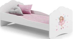 Παιδικό κρεβάτι Leomari I-Νεράιδα-Χωρίς προστατευτικό-140 x 70