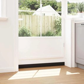 vidaXL Σφραγίδες πόρτας με βούρτσες που προσαρτώνται 6 pcs Λευκό