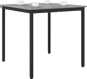 vidaXL Τραπεζαρίες 80 x 80 x 75 cm ΜΕΤΑΛΛΟ