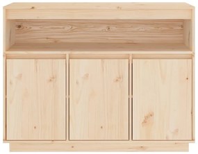 vidaXL Μπουφές 104,5 x 34 x 80 εκ. από Μασίφ Ξύλο Πεύκου