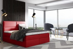 Επενδυμένο κρεβάτι Salsa-Kokkino-120 x 200