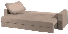 Καναπές Kleio Τριθέσιος-195φ 80β εκ.-Μπεζ