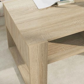 vidaXL Τραπεζάκι σαλονιού Δρύς Sonoma 92 x 53 x 45 εκ.