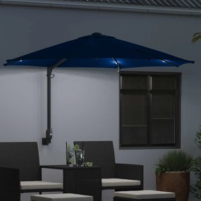 vidaXL Ομπρέλα Κήπου 248 x 248 x 148 εκ. Πολυεστέρας και Χάλυβας