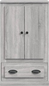 vidaXL Ντουλάπι Γκρι Sonoma 60x35,5x103,5 εκ. από Επεξεργασμένο Ξύλο