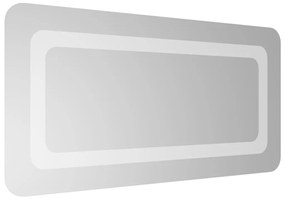vidaXL Καθρέφτης Μπάνιου με LED 30x60 εκ.