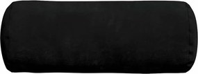vidaXL Μαξιλάρια Στήριγμα 2 pcs Μαύρο Ø 15 x 40 εκ Ύφασμα Μικροΐνας