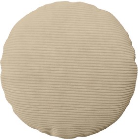 vidaXL Κάλυμμα Μαξιλαριού 2 pcs HEERLEN Taupe Ø 60 cm κορντουρόι