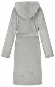 vidaXL Φόρμα Μπάνιου Με Κουκούλα Γκρι m Φανέλα