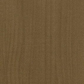vidaXL Τραπεζάκι Σαλονιού Καφέ Μελί 50x50x33,5 εκ. Μασίφ Ξύλο Πεύκου