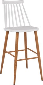 ΣΚΑΜΠΟ ΜΠΑΡ HM8459.01 VANESSA ΣΕ ΛΕΥΚΟ ΧΡΩΜΑ 43x49x107 εκ.