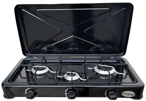 ERTONE ERT-MN-213NG BLACK 3 GAS Εστία Υγραερίου