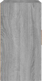 vidaXL Ντουλάπι Τοίχου Γκρι Sonoma 60x30x60 εκ. Επεξεργασμένο Ξύλο