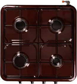 ERTONE ERT-MN-209MR BROWN 4 GAS COOKER