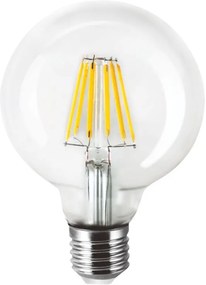 Λαμπτήρας LED Filament InLight E27 G80 8W 2700K