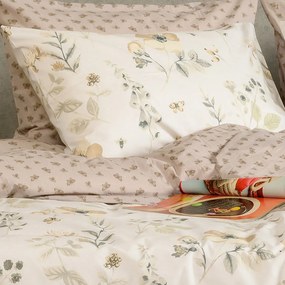 Ζεύγος Μαξιλαροθήκες Polycotton 50x70εκ. Dolores Ash Casual Line Mini Melinen 20004772