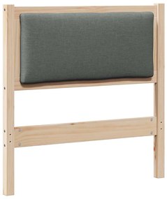 vidaXL Κεφαλάρι Άλλο Καφέ 80 cm Μασίφ ξύλο πεύκου