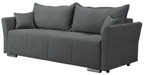 Καναπές - Κρεβάτι ALEGRO Ύφασμα Γκρί 232x95x75εκ. 232x95x75 εκ.