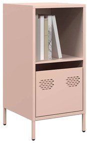 vidaXL Ντουλάπι Ροζ 35x39x73,5 εκ. από Χάλυβα Ψυχρής Έλασης