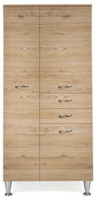 Στήλη Μπάνιου Sabrina 60x34x156cm Oak Bluelife Mdf